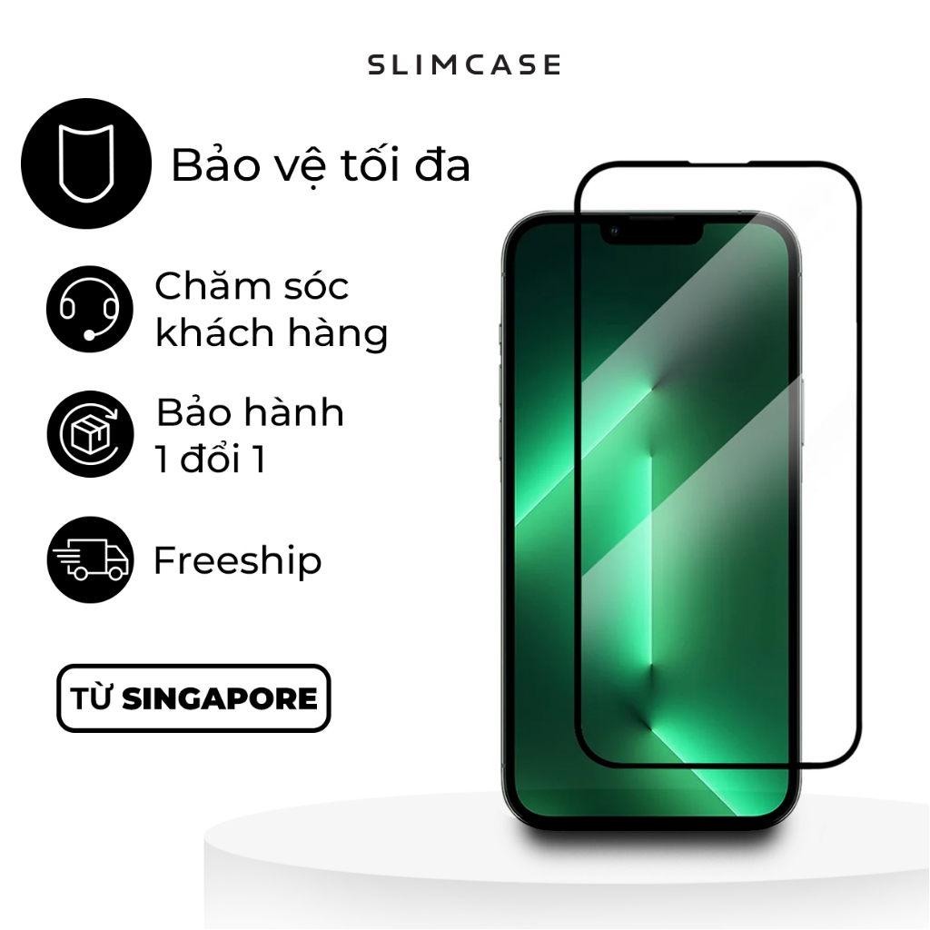 Kính Cường Lực iPhone 13 Series cao cấp từ Slimcase