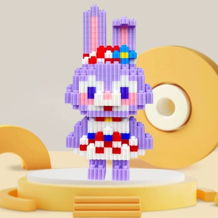Lego xếp hình Bigbaby nhân vật 3D mini  siêu cưng cho bé