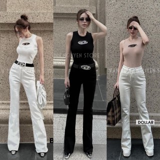 Quần bò ống loe DL