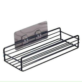 Kệ nhà tắm dán tường bằng sắt - kệ ngang