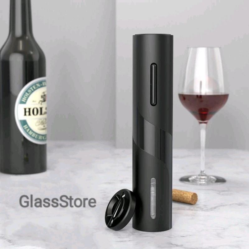 Máy Mở Nắp Rượu Vang Đỏ Dây Sạc Đi Kèm, Dụng Cụ Khui Nắp Rượu Vang Điện Tử Tự Động Đa Năng