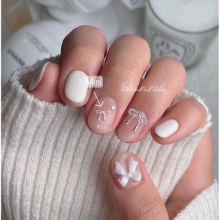 Set nơ trang trí móng Hàn Quốc cute ( set 10v)