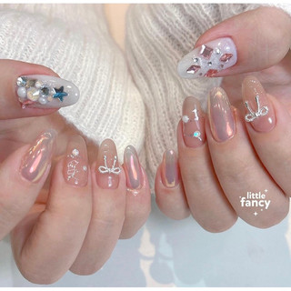 Set nơ trang trí móng Hàn Quốc cute ( set 10v)
