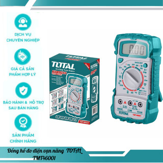 Đồng hồ đo điện vạn năng total tmt46001 thiết bị đo điện cầm tay màn hình lcd 1999 số đếm, đo trên nhiều nguồn