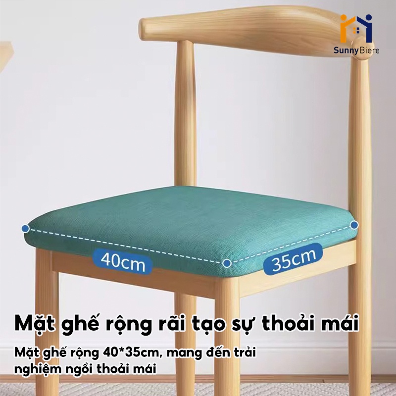 SUNNY Ghế làm việc đệm phong cách Bắc Âu đại thích hợp mọi không gian Ghế tựa lưng | BigBuy360 - bigbuy360.vn