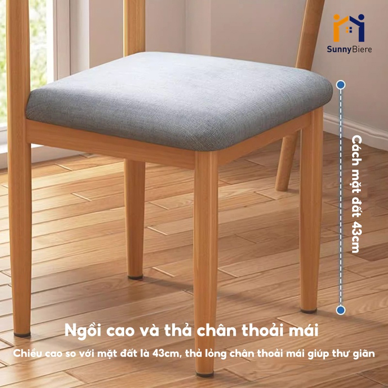 SUNNY Ghế làm việc đệm phong cách Bắc Âu đại thích hợp mọi không gian Ghế tựa lưng | BigBuy360 - bigbuy360.vn