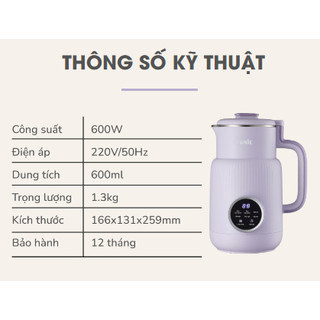 Máy làm sữa hạt UNIE UMB08 PRO