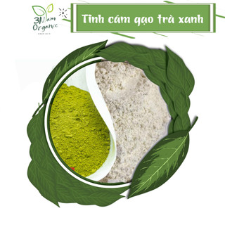 Tinh Cám Gạo Trà Xanh Handmade - Trắng Da+ Tẩy Tbc