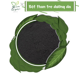 Bột than tre dưỡng trắng da, ngừa mụn đầu đen