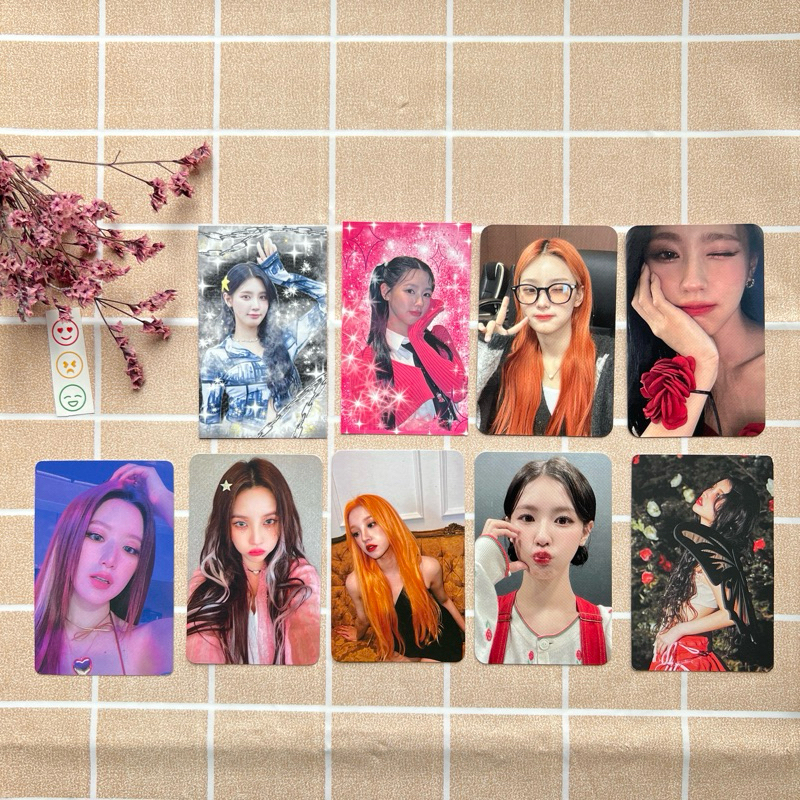 Thẻ card bo góc (G)I-dle Miyeon Minnie Soyeon Yuqi Shuhua