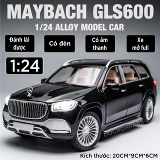 Mô hình xe mercedes maybach gls600 1:24 chimei chezhi ot410 ot437