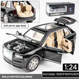 Mô hình xe ô tô rolls royce cullinan 1:24 chezhi ot340