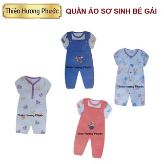 Quần áo sơ sinh cúng bé đỏ hư thai vong nhi 5 bộ
