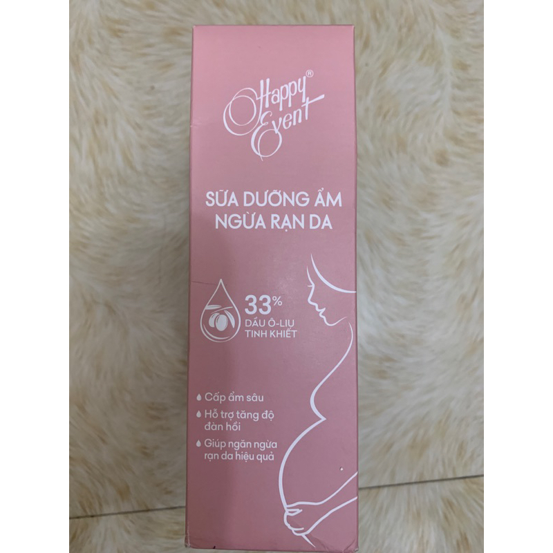 Sữa chống rạn da happy event ( mẫu mới )
