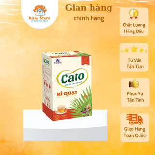 Cao uống rẻ quạt Cato Faneco giảm ho tiêu đờm, tăng cường miễn dịch đường hô hấp, hộp 15 gói