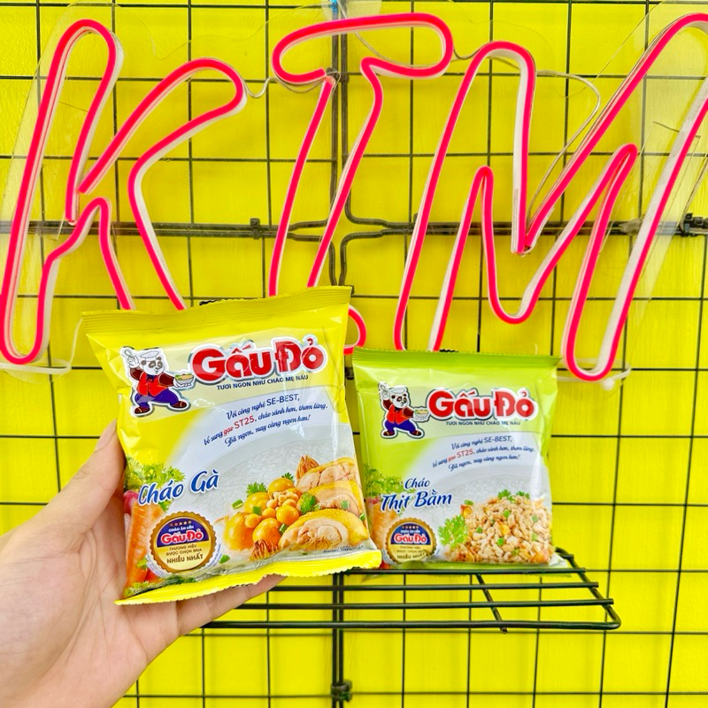 Cháo Gấu Đỏ gói 50g