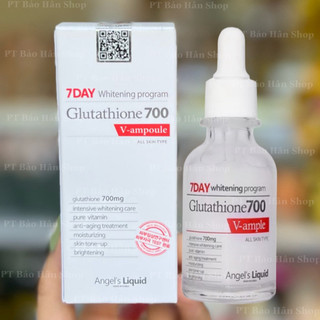 Serum Trắng Da 7Day Whitening Program Glutathione 700 V-ampoule