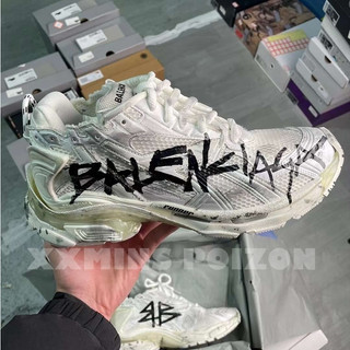 Giày Balen Runner Graffiti ‘Black’