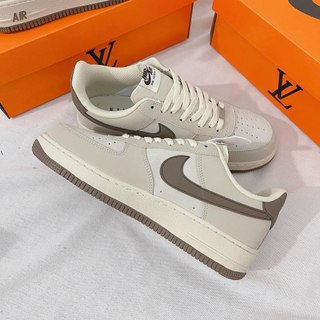  Giày AF1_LV Nâu Nam Nữ,Giày Thể Thao AF1_Louis Vuitton Nâu Bản Đẹp Full Bill Box