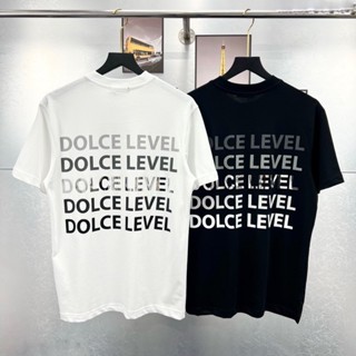 Áo Thun Dolce Lever Tráng Gương Phong Cách Đường Phố Lên Đồ Cực Chất, Áo Phông Unisex Nam Nữ