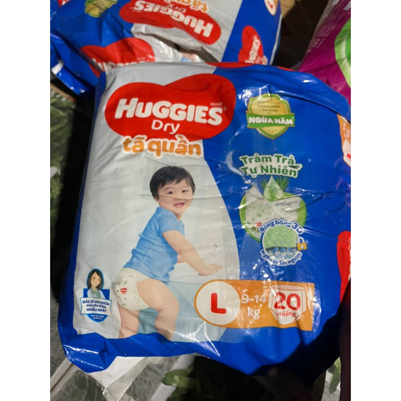 thanh lý tã quần huggies lẻ size date 2025