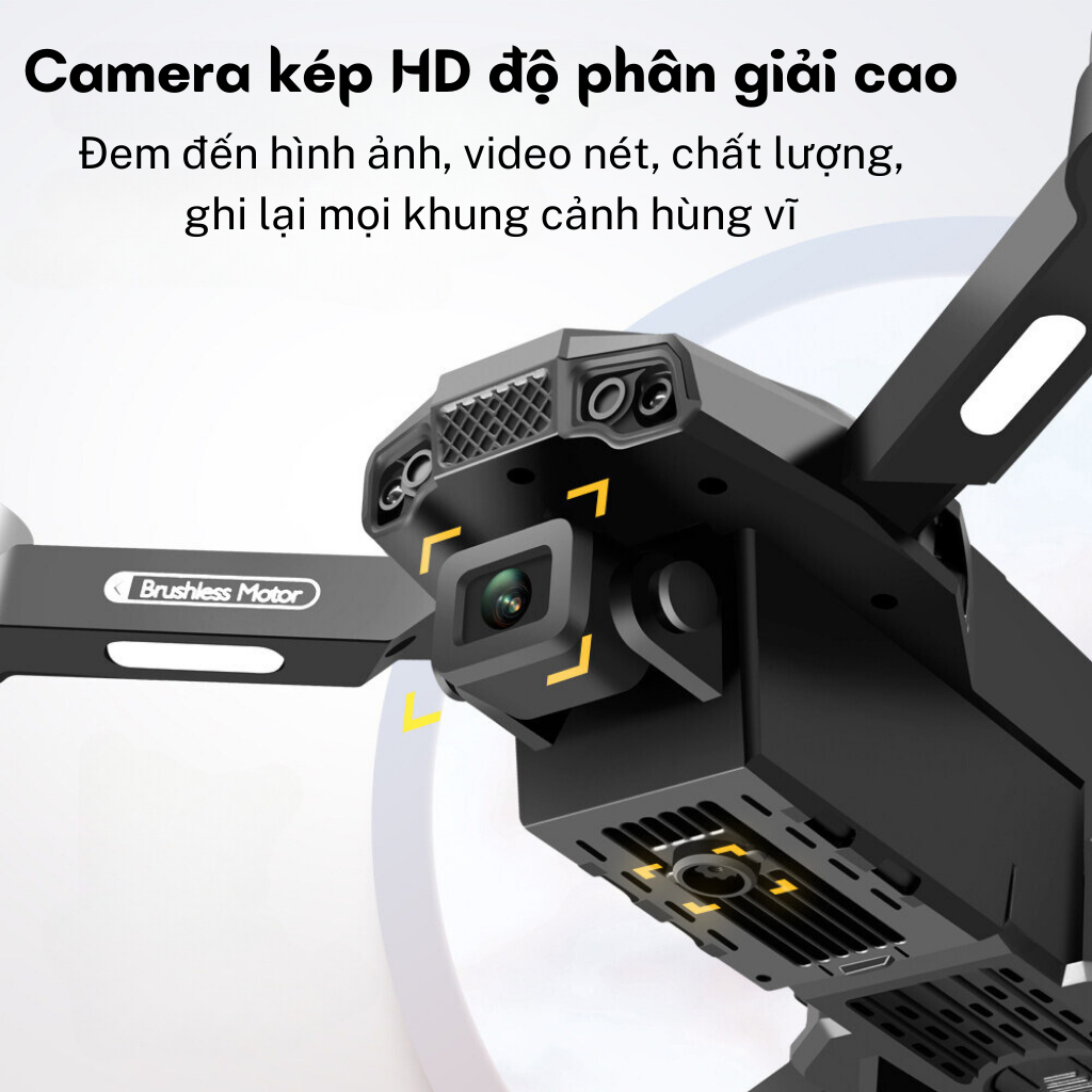 Flycam F198 2camera +định vị quang học giữ vị trí | BigBuy360 - bigbuy360.vn