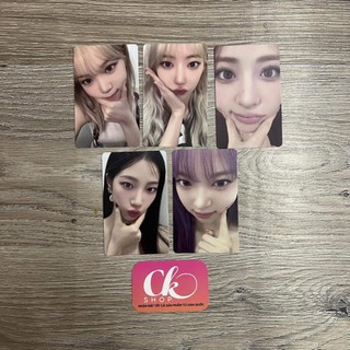 Ảnh thần tượng photocard LE SSERAFIM EASY POB LD Ktown4u Synnara Weverse có sẵn