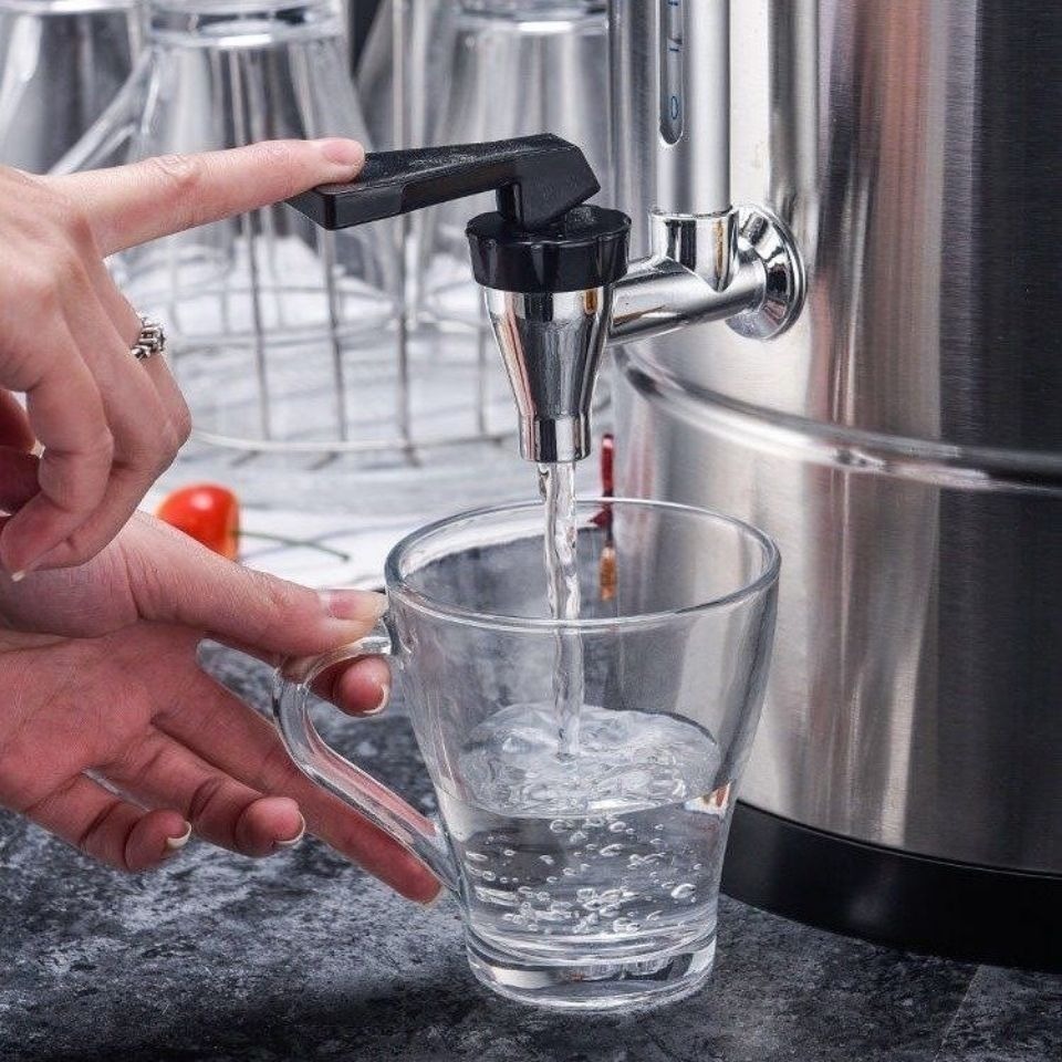 Bình Đun Nước Xô pha trà nhà hàng, xô nước nóng, xô nước nóng điện, xô cà phê, xô đựng đồ uống; 10L-15L-25L-35L-45L | BigBuy360 - bigbuy360.vn