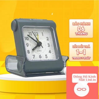   Shop Khai Trương    Siêu Rẻ  Đồng hồ báo thức để bàn hình chữ nhật cổ điển sang trọng có đèn ngủ 