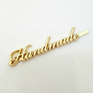 Mác handmade chữ kim loại
