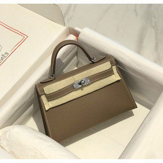 túi xách h khoá bạc full box