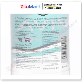 Nước khoáng Vivant (thùng 24 chai) 500ml