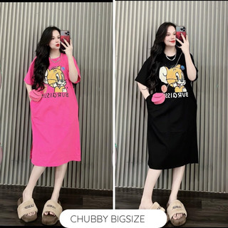 Đầm Thun QC jerry bigsize 55-95kg