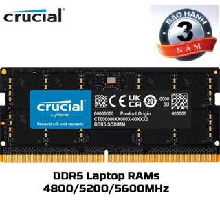 Ram DDR5 Crucial Samsung SK Hynix Micron 5600 Mhz 8GB - 16GB
