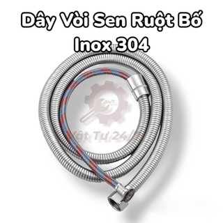 Dây Cấp Nước Inox Ruột Bố 1m2 1m5 Dây dẫn nước Dây Sen Vòi Xịt Vệ Sinh Lõi Bố Loại Tốt Chịu Áp Lực