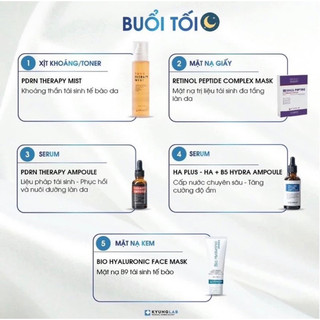 Bộ sản phẩm kyung lab mẫu mới dilymac