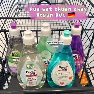 Combo 2 chai Nước rửa bát Denkmit, Fit Đức từ thiên nhiên an toàn CHUẨN ĐỨC- Nguồn hàng Đức