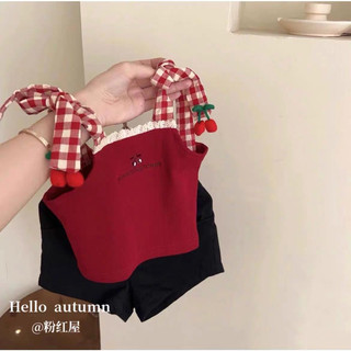 sét bộ đồ 2 dây quần lửng cho bé gái phong cách dễ thương (ảnh thật cuối bài)