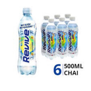 Lốc 6 chai nước bù khoáng Revive 500ml