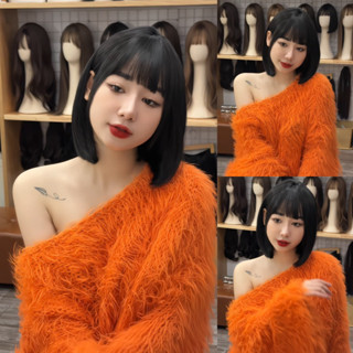 (66F) Tóc giả cả đầu vic cụp ( ảnh thật tự chụp)