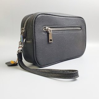 Clutch cầm tay da bò thật