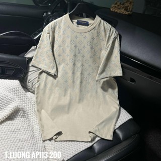 Áo Phông Nam Nữ LV In Nhũ Kim Tuyến Nửa Áo Chất Liệu Cotton Cao Cấp Hottrend 2024 - Kumastore96