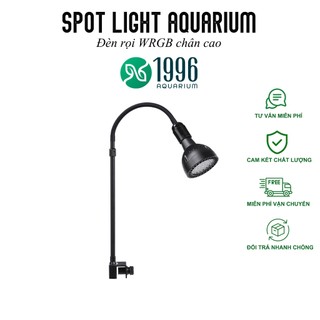 Đèn led rọi cần cao WRGB 35W-45W dùng cho bể biotope, bể thuỷ sinh, bể cá cảnh, bán cạn, tiểu cảnh