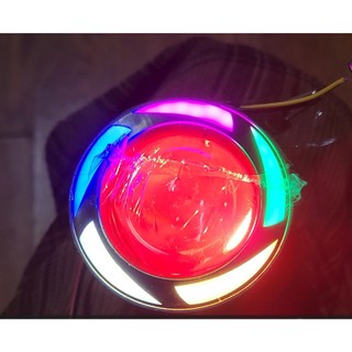 ĐÈN LED U7 NGẮN LẮP EXCITER 135, EXCITER 150 VÀ WINNER V1 (XANH, ĐỎ, NGŨ SẮC- GIÁ 01 BÓNG)