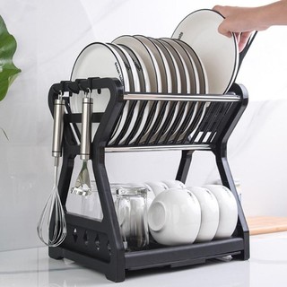  Kệ úp bát đĩa thông minh hình đồng hồ cát xinh xắn 