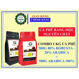 1Kg cà phê rang mộc nguyên chất Đăk Lăk