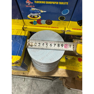 Nhám tròn 4inch gắn máy chà nhám size 100mm sơn oto xe máy . đóng hộp 100 tờ 1 số
