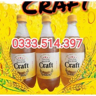 [combo 3chai] bia Tươi CRAFT