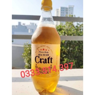 [combo 3chai] bia Tươi CRAFT