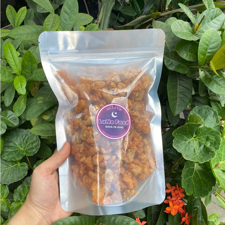 Tóp Mỡ Cháy Tỏi Hành Hủ 500Gram, Da Heo Sốt Mắm, Chân Gà Sốt Chanh Dây / Da Cá / Da Gà  Hàng ngon nhà làm